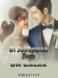 Sampul Novel Di Jodohkan Dengan Om Galak 