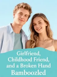Girlfriend, Childhood Friend, and a Broken Hand Novel Cover