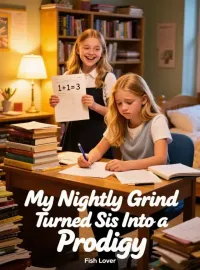 My Nightly Grind Turned Sis Into a Prodigy Novel Cover