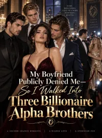 My Boyfriend Publicly Denied Me—So I Walked Into Three Billionaire Alpha Brothers Novel Cover