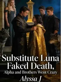 Substitute Luna Faked Death, Alpha and Brothers Went Crazy Novel Cover