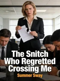 The Snitch Who Regretted Crossing Me Novel Cover