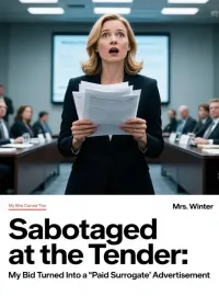 Sabotaged at the Tender: My Bid Turned Into a "Paid Surrogate" Advertisement Novel Cover