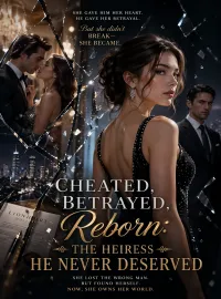 Cheated, Betrayed, Reborn：The Heiress He Never Deserved Novel Cover