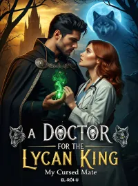 A Doctor For The Lycan King: My Cursed Mate Novel Cover