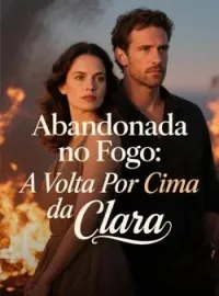 Capa do Romance Abandonada no Fogo: A Volta Por Cima da Clara