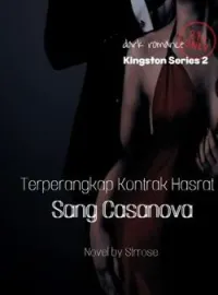 Sampul Novel Terperangkap Kontrak Hasrat Sang Casanova