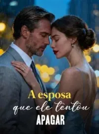 Capa do Romance A esposa que ele tentou apagar
