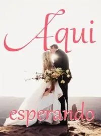Capa do Romance Aqui esperando