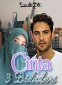 Sampul Novel Cinta Tiga Bidadari