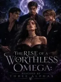 THE RISE OF A WORTHLESS OMEGA: Rescued By Three Alphas  Novel Cover