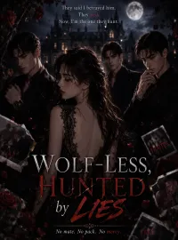 Wolf‑Less, Hunted by Lies Novel Cover