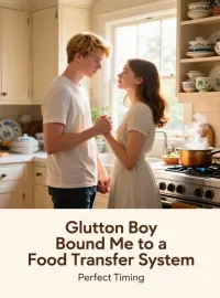 Glutton Boy Bound Me to a Food Transfer System Novel Cover