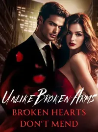 Unlike Broken Arms, Broken Hearts Don‘t Mend Novel Cover