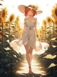 I gave my heart to the bright moon, but the moon shines on the gutter Novel Cover
