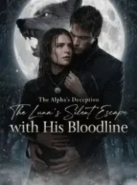 The Alpha’s Deception, The Luna’s Silent Escape with His Bloodline Novel Cover