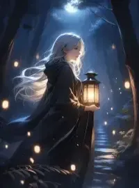 Moonlight on Snow, Parting Forever Novel Cover