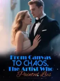 From Canvas to Chaos, The Artist Who Painted Lies Novel Cover