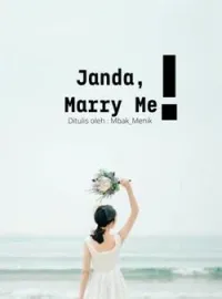 Sampul Novel JANDA, MARRY ME!