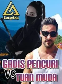 Sampul Novel GADIS PENCURI VS TUAN MUDA