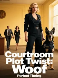Courtroom Plot Twist: Woof
 Novel Cover