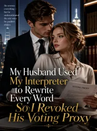 My Husband Used My Interpreter to Rewrite Every Word—So I Revoked His Voting Proxy Novel Cover