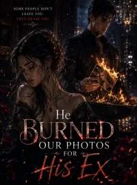 He Burned Our Photos For His Ex Novel Cover