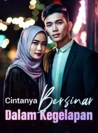 Sampul Novel Cintanya Bersinar Dalam Kegelapan