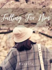 Sampul Novel Falling for him 