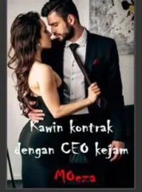 Sampul Novel Kawin Kontrak dengan CEO Kejam