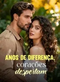 Capa do Romance Anos de diferença, corações despertam